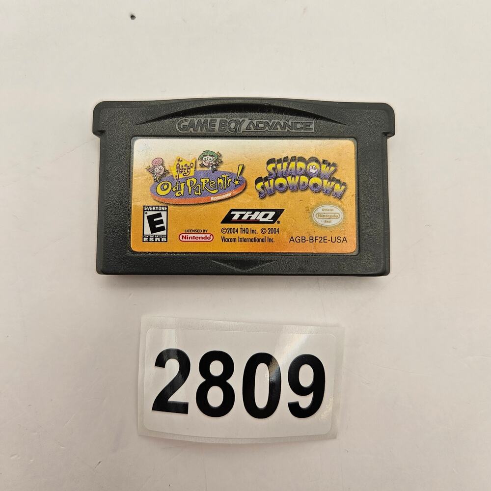 FAIRLY ODDPARENTS: SHADOW SHOWDOWN NINTENDO GAME BOY ADVANCE
